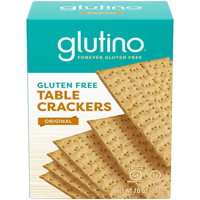 Glutino - Cracker Table Style Gf 7 Oz - Pack Of 12