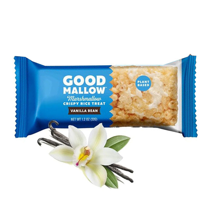 Good Mallow - Marshmallow Crispy Rice Treats - Vanilla, 1.2oz