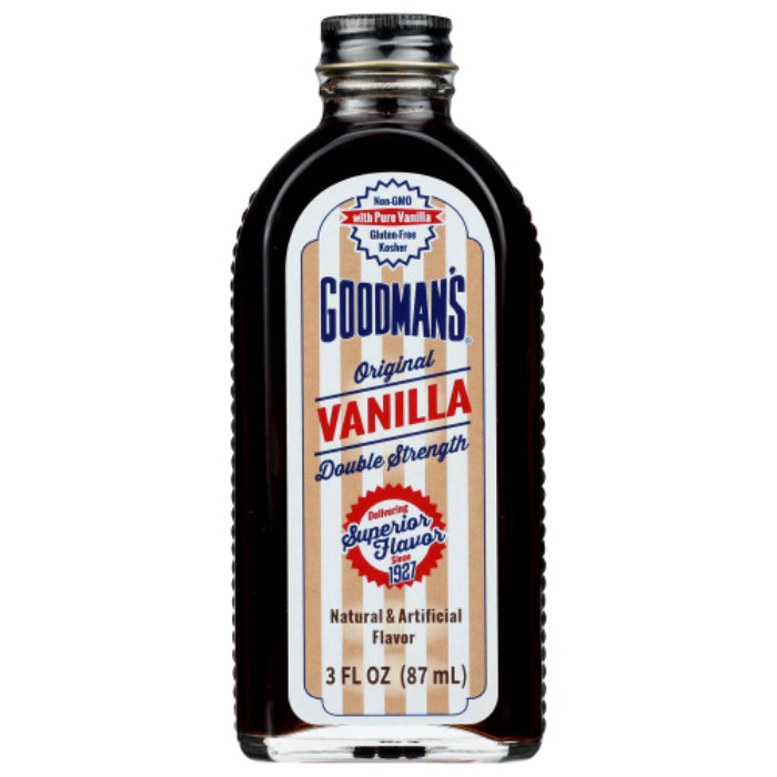 GOODMANS - FLAVOR VANILLA ORIGINAL 3 FO - Pack of 6