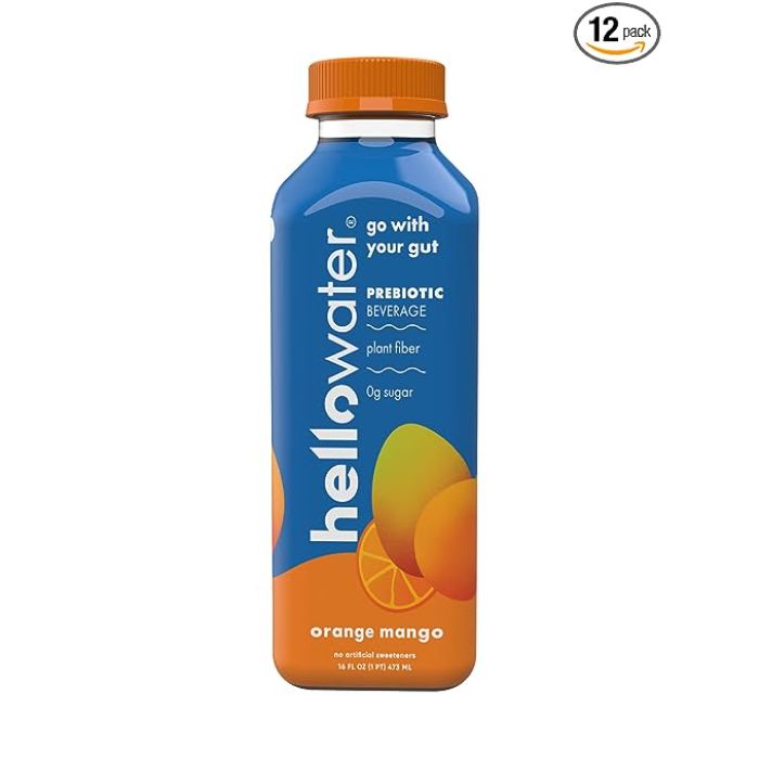 Hellowater - Water Orange Mango Dance 16 Oz - Pack Of 12