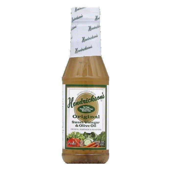 Hendrickson's Dressing Vinegar & Oil Unique 16 Oz - (Pack of 6)