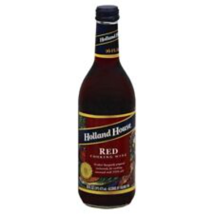 HOLLAND HOUSE - COOK WINE RED 16 OZ - Pack of 6