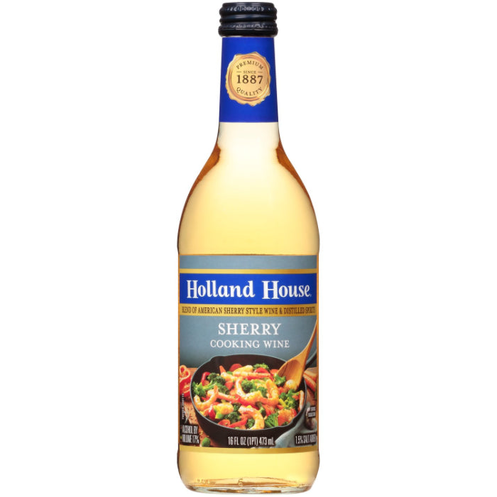 HOLLAND HOUSE - COOK WINE SHERRY 16 OZ - Pack of 6