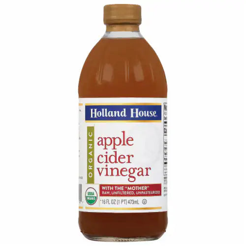 HOLLAND HOUSE - VINEGAR APPLE CIDER ORG 16 OZ - Pack of 6