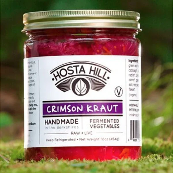 HOSTA HILL - CRIMSON KRAUT 16 OZ - Pack of 6