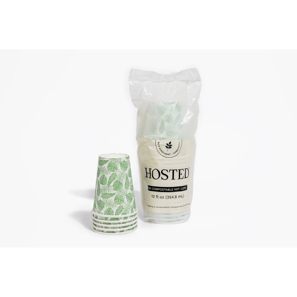 HOSTED - CUP HOT PAPER 18CT 18 CT - Pack of 20