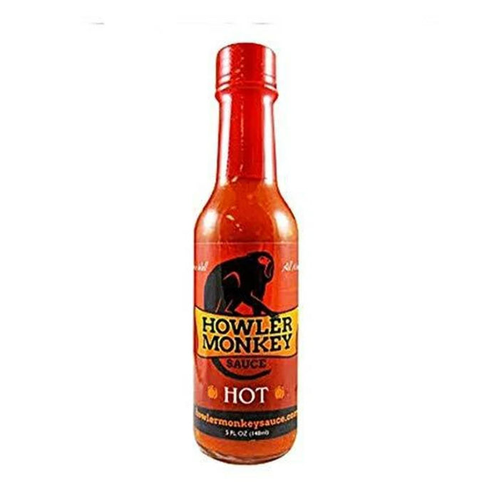 HOWLER MONKEY SAUCE - SAUCE HOT 5 OZ - Pack of 6