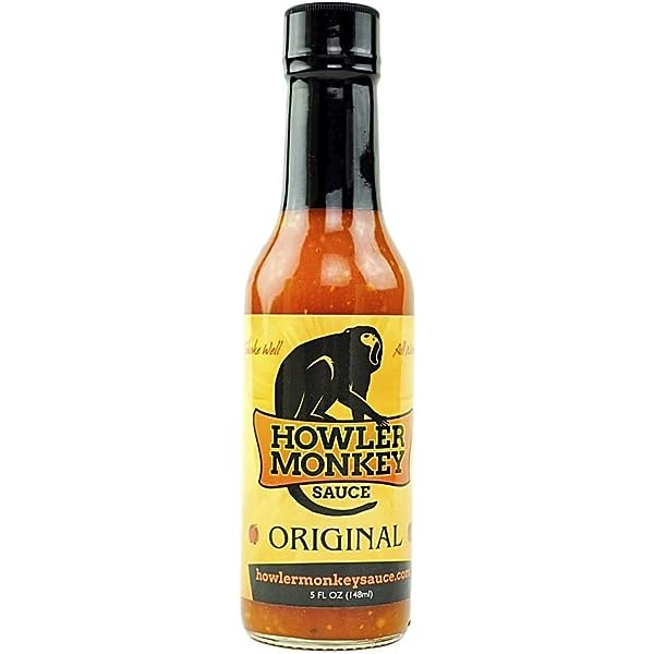 HOWLER MONKEY SAUCE - SAUCE ORIGINAL 5 OZ - Pack of 6