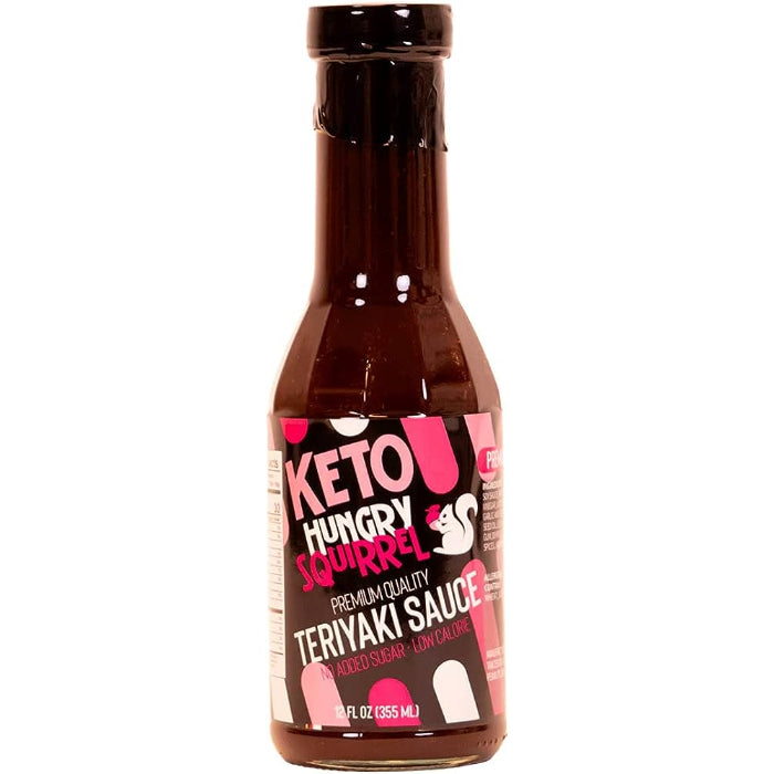 HUNGRY SQUIRREL - SAUCE TERIYAKI 12 FO - Pack of 6