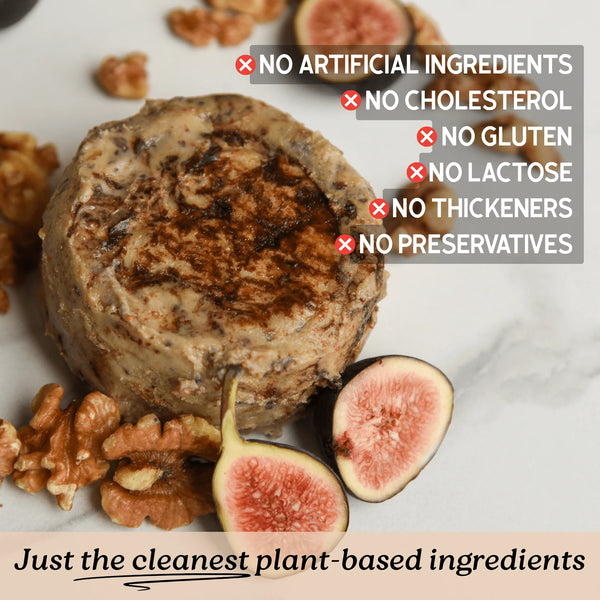 Rebel Cheese - Plant Based Balsamic Fig & Walnut Fromage, 7oz