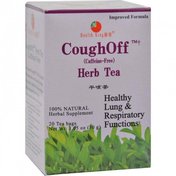 Health King Tea - Tea Coughoff 20 Bg - Pack Of 12