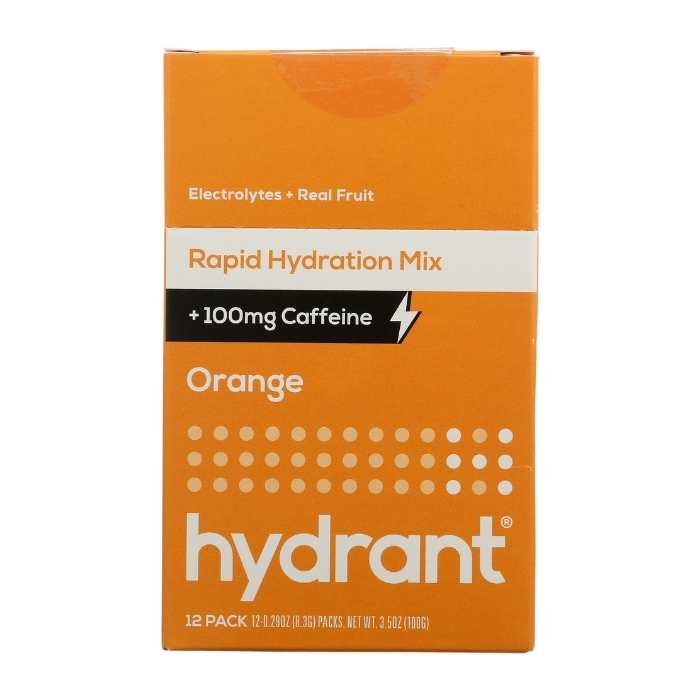 Hydrant - Energy Orange Hydration Mix, 12 Sachets