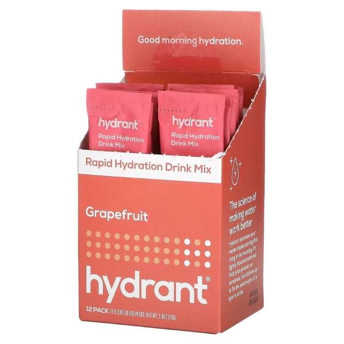 Hydrant - Hydrate Grapefruit Hydration Mix, 12 Sachets