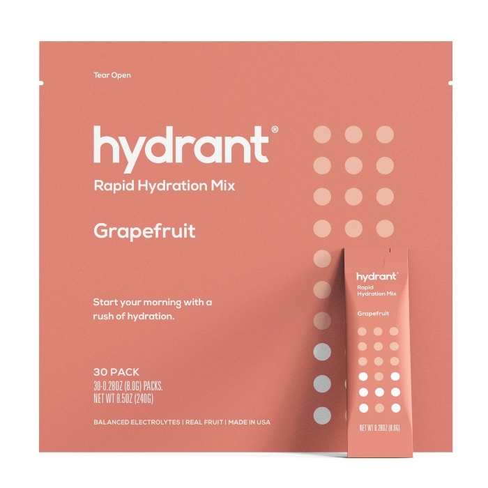 Hydrant - Hydrate Grapefruit Hydration Mix, 30 Sachets