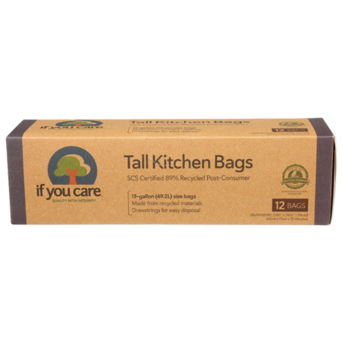 If You Care - Bag Trash 13Gal Kitchen Tall Drws 12 Bg - Pack Of 1