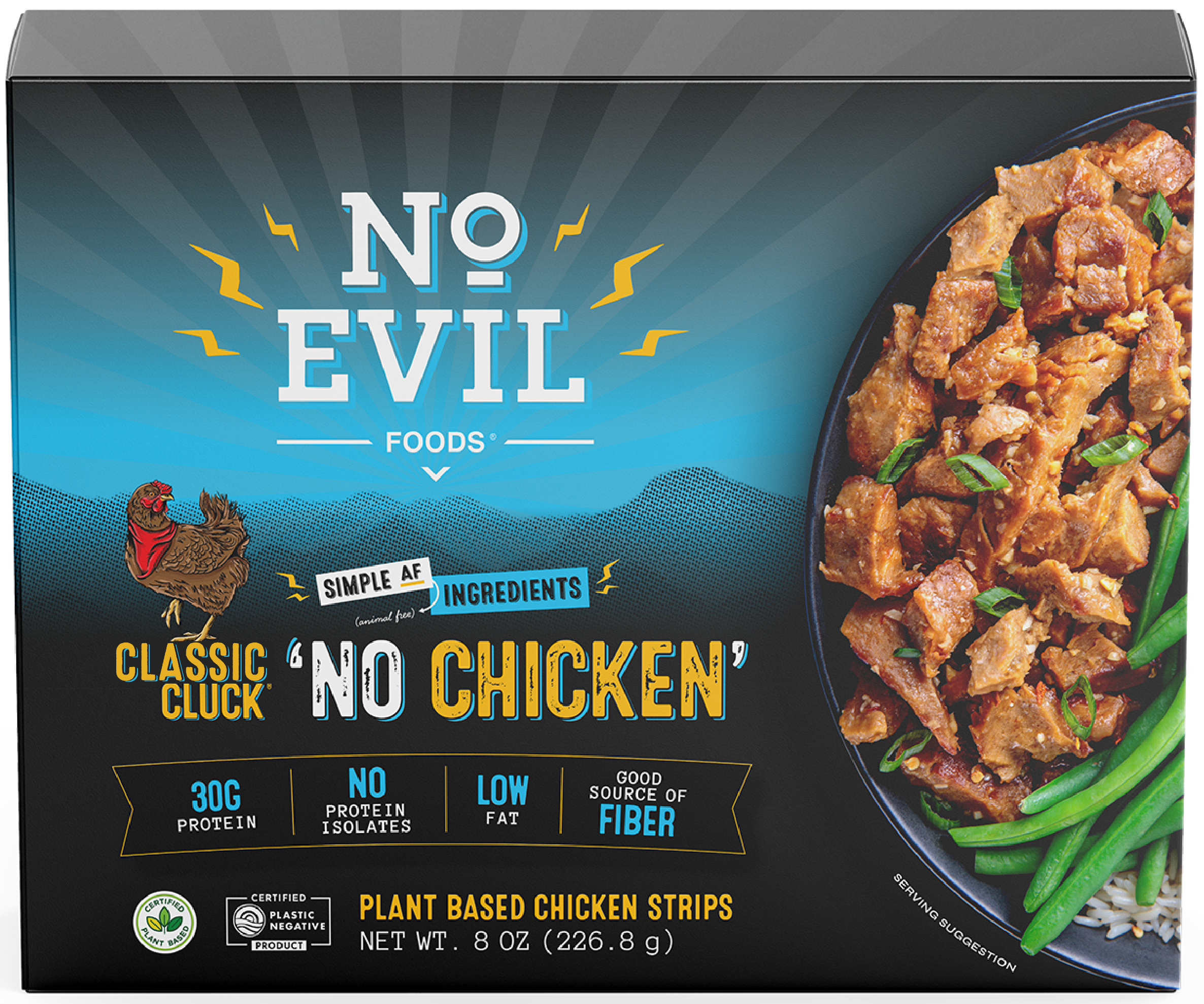 No Evil Foods - Classic Cluck No Chicken