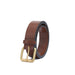 Casual belt w/ Brass Roller buckle (30-36)
