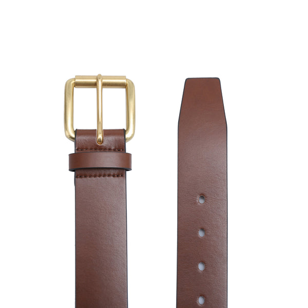 Casual belt w/ Brass Roller buckle (30-36)