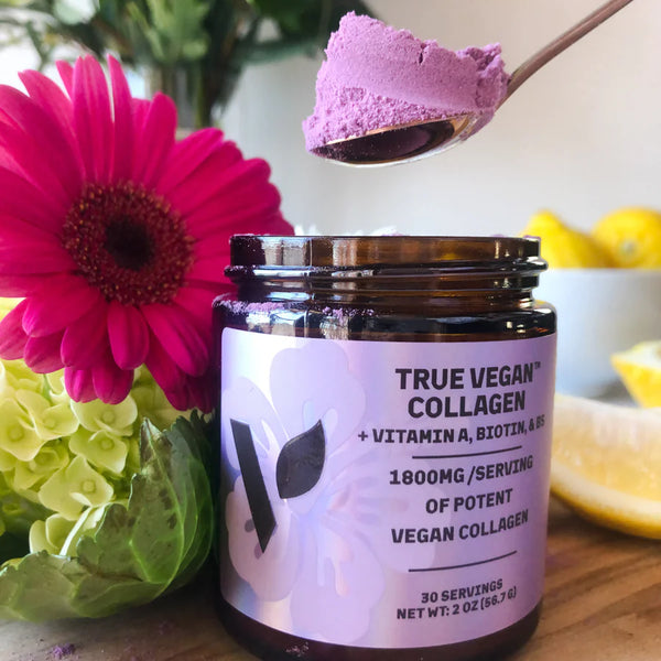 True Vegan - Collagen + Vitamin A, Biotin & B5 - Powder, 2oz