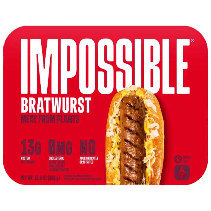 Impossible - Bratwurst Sausage Links, 13.5oz