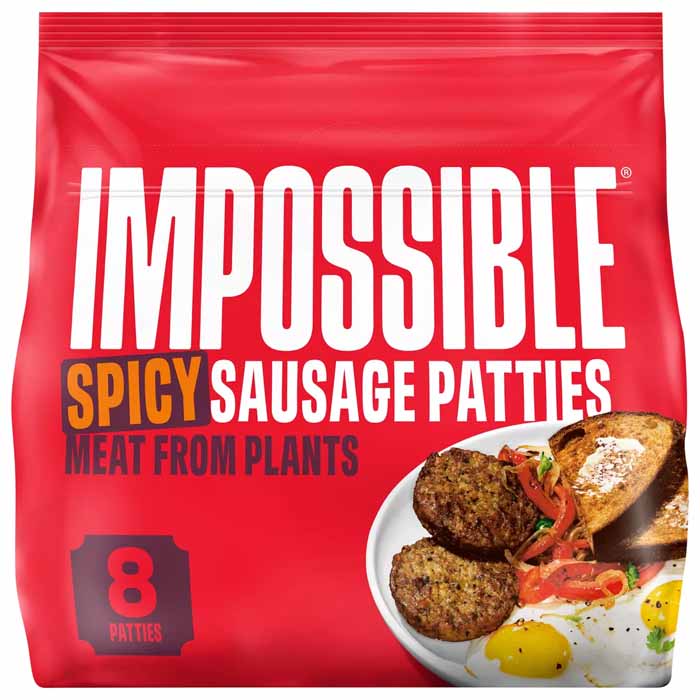 Impossible - Sausage Patties, 12.8oz | Multiple Flavors