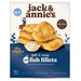 Jack & Annie's - Light & Crispy Fish Fillets, 8oz