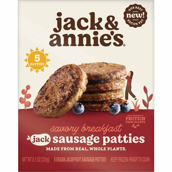 Jack & Annie's - Savory Breakfast Jack Sausage Patties, 8.1oz