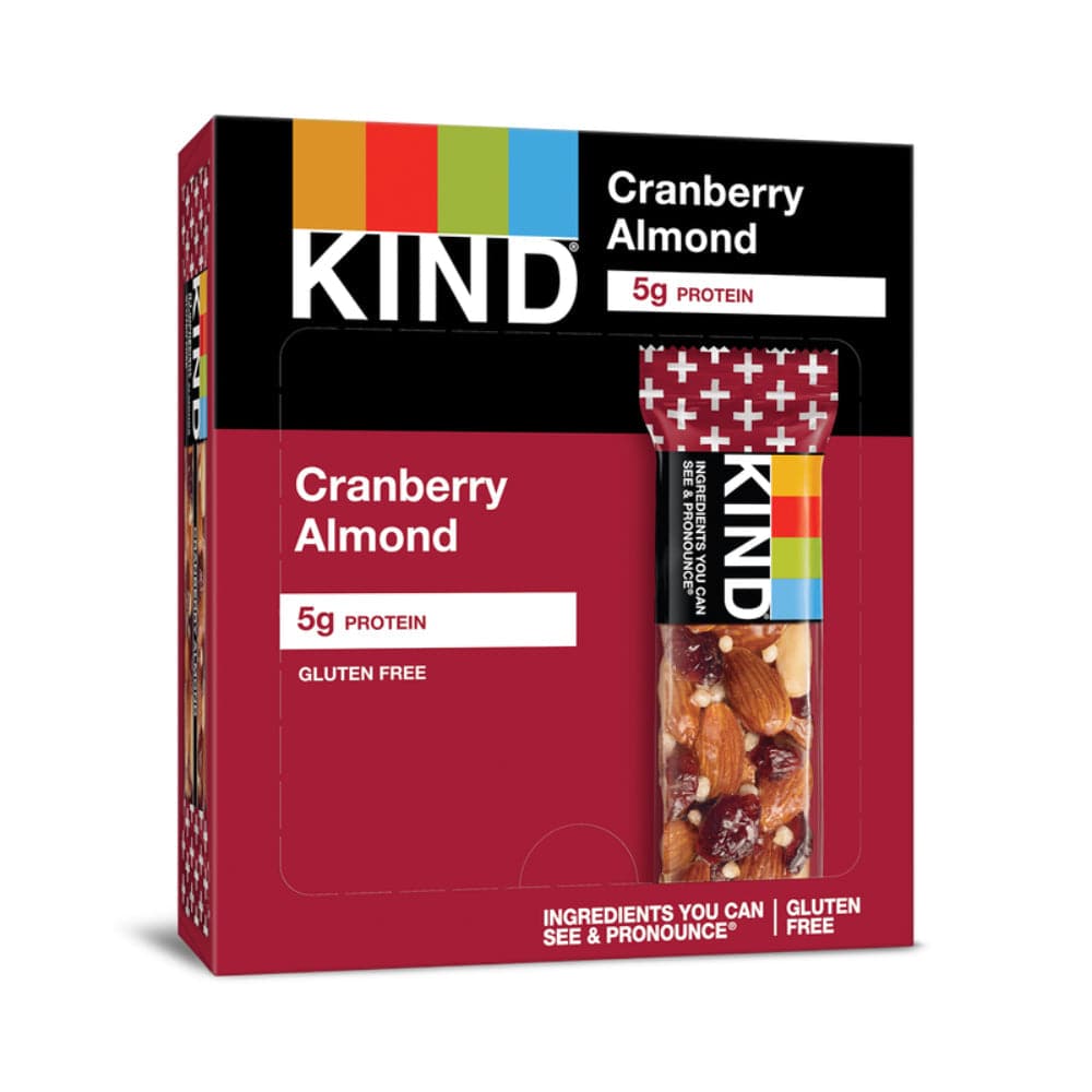 KIND - Gluten Free Bar Cranberry Almond, 8.4 Oz