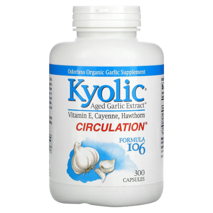 Kyolic - Formula 106, 300 Capsules - Pack of 1