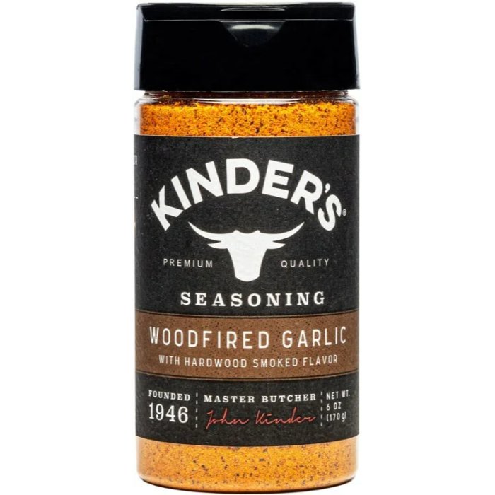 Kinder's - Rub Woodfired Garlic, 6 Oz - Pack Of 6