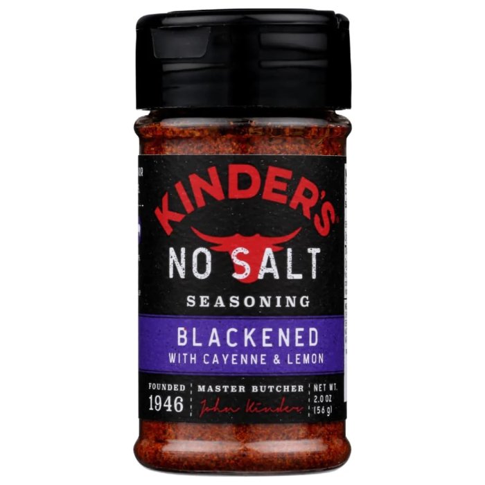 Kinder's - Spice No Salt Cayenne Lemon, 2 Oz - Pack Of 8