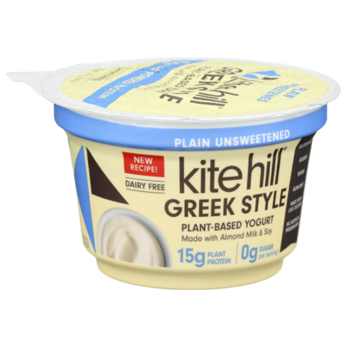 Kite Hill - Greek Style Plain Yogurt, 5.3 Fl Oz - Pack of 8