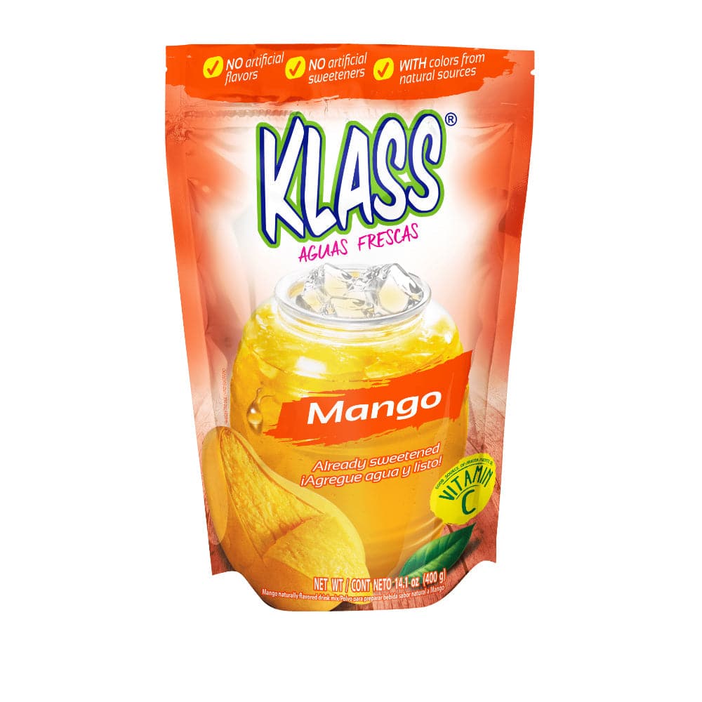 Klass - Beverage Mix Mango Sweetened, 14.1 Oz