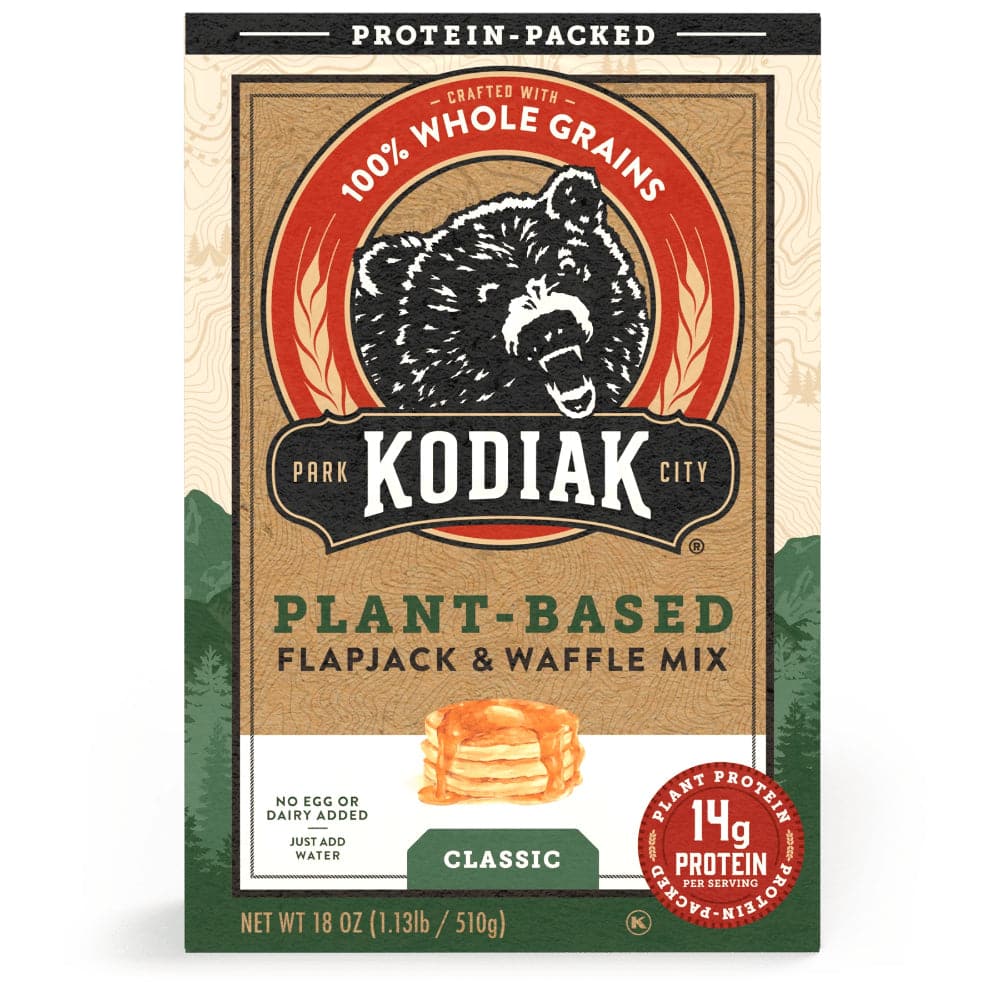 Kodiak - Plant-Based Flapjack & Waffle Mix Cakes