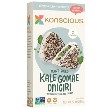 Konscious - Plant-Based Gomae Onigiri, 7.2oz | Multiple Flavors