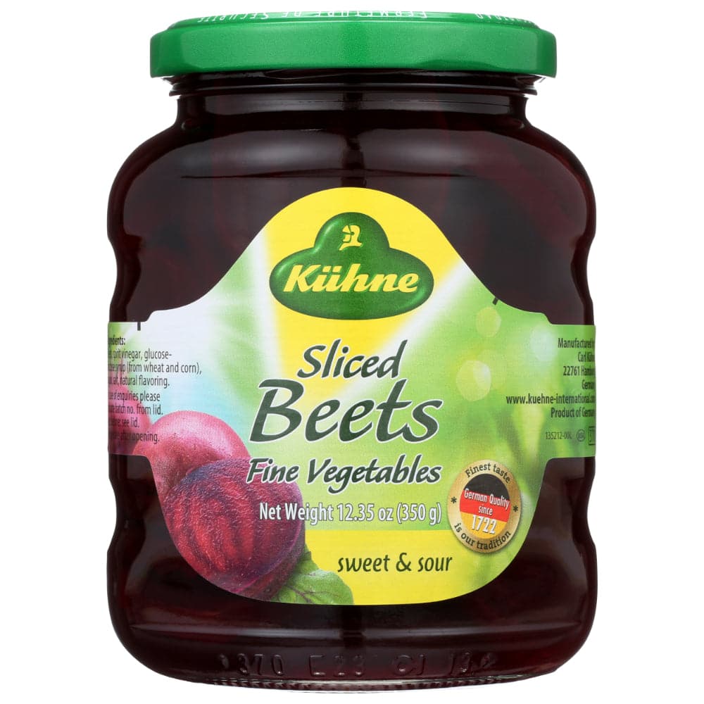 Kuhne - Sliced Beets Sweet & Sour, 12.35 Oz