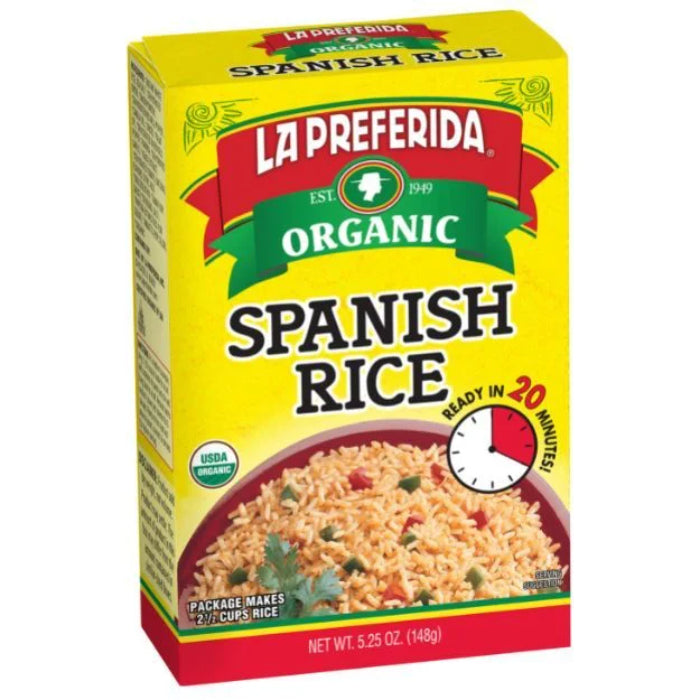 La Preferida - Organic Spanish Rice, 5.25 Oz - Pack of 9