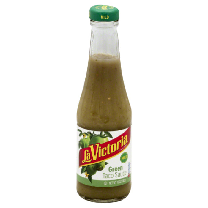 La Victoria - Mild Green Taco Sauce, 12 Oz - Pack of 12