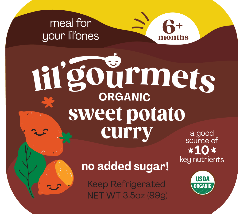 Lil Gourmets - Sweet Potato Curry, 3.5 Oz - Pack of 8