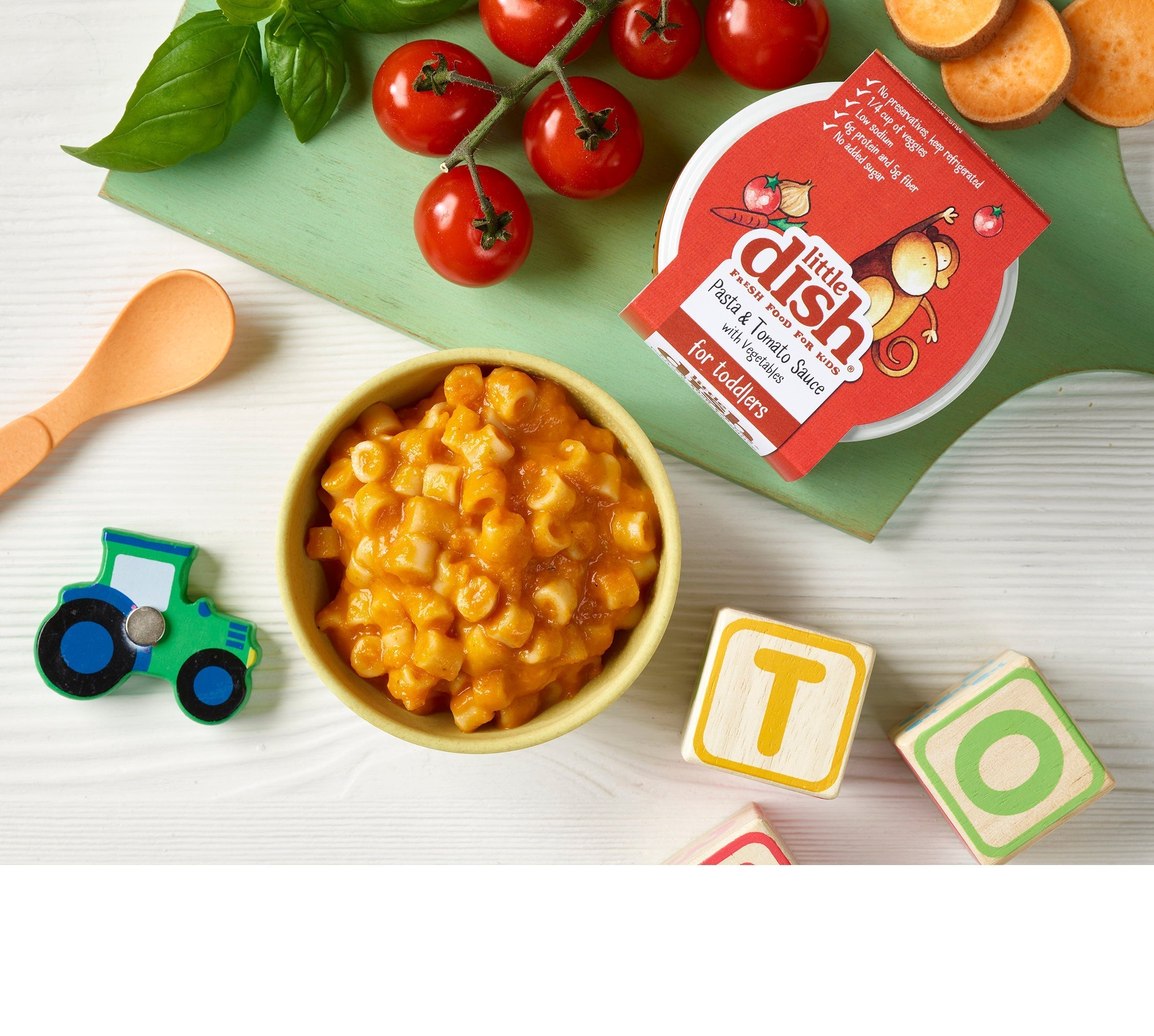 Little Dish Food - Baby Pasta Tomato Veg, 7 Oz - Pack of 6