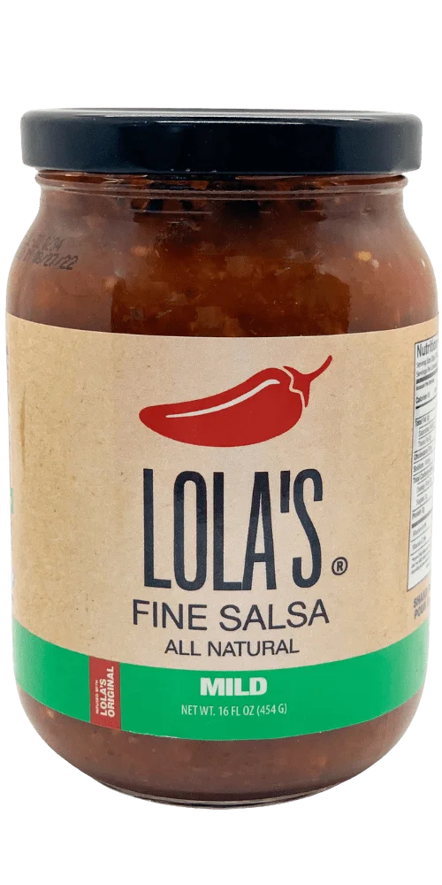 Lola's - Fine Mild Salsa, 16 Fl Oz - Pack of 6