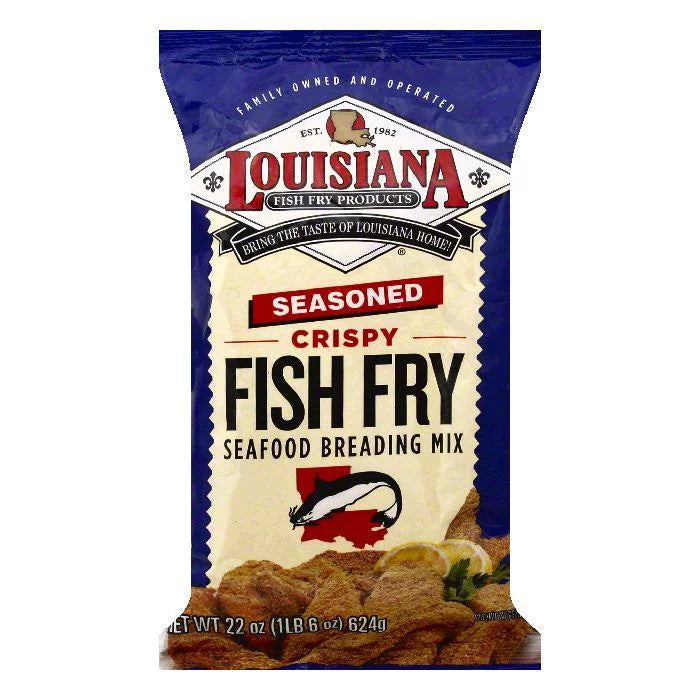 Louisiana Fish Fry - Fish Fry Sandwich Family Pack Mix, 22 Oz - Pack of 12