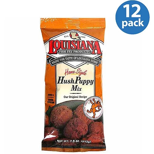 Louisiana Fish Fry - Hushpuppy Original Mix, 7.5 Oz - Pack of 12