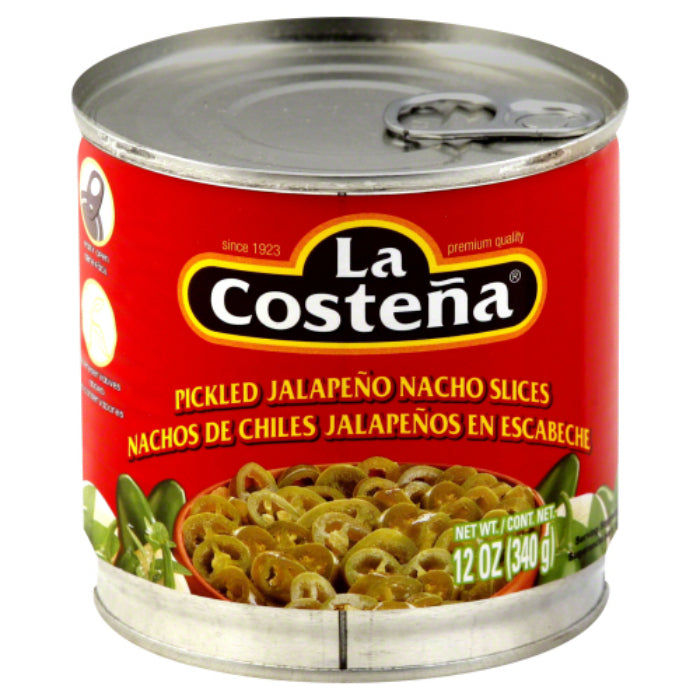 La Costena - Jalapeno Nacho Peppers, 12 Oz - Pack of 12