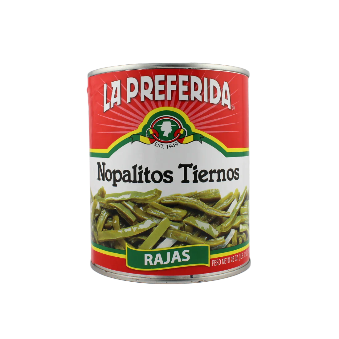 La Preferida - Nopalitos, 28 Oz - Pack of 12