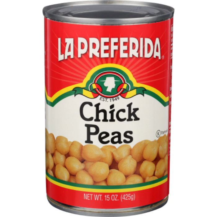 La Preferida - Chick Pea Beans, 15 Oz  - Pack of 12