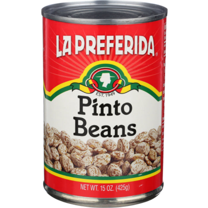 La Preferida - Pinto Beans, 15 Oz - Pack of 12