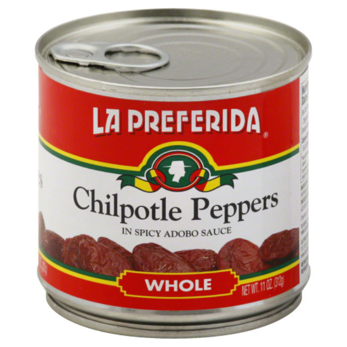 La Preferida - Whole Chipotle Pepper, 11 Oz - Pack of 12