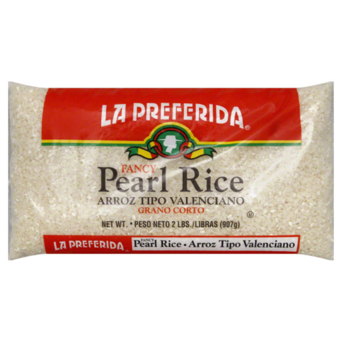 La Preferida - Pearl Rice Polybag, 2 Lb - Pack of 12