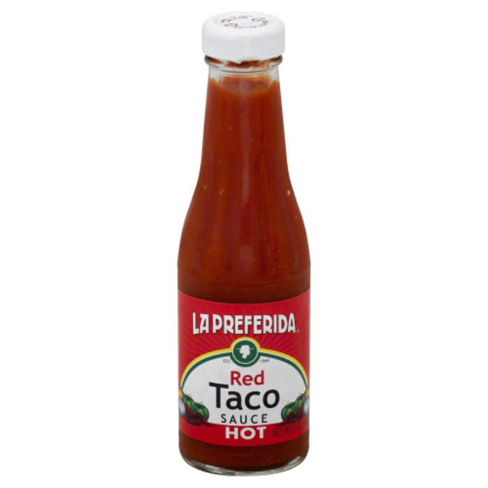 La Preferida - Hot Red Taco Salsa, 7 Oz - Pack of 12